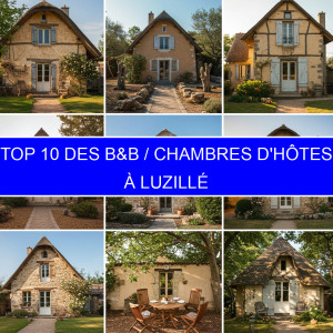 Top 3 des B&B / Chambres d'hôtes à Luzillé