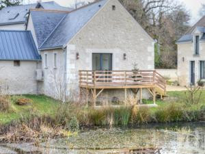 Gîte douillet à Luzillé avec terrasse, jardin, climatisation, proche Château de Chenonceau et Zoo de Beauval - FR-1-381-513 à Luzillé